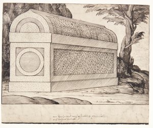 Bir Lahit by Melchior Lorck