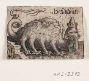 basilisk by Melchior Lorck