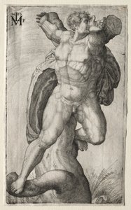 çarmıha gerilmiş adam by Melchior Lorck