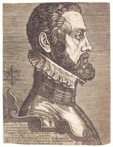 Coğrafyacı Friherre Michael von Aitzing by Melchior Lorck