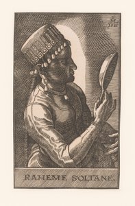 Raheme Soltane (nesne üzerindeki başlık) by Melchior Lorck