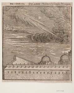 Süleymaniye Camii kuzeydoğudan. sol yarı by Melchior Lorck