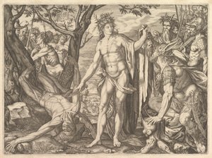 Apollon ve Marsyas ve Midas
