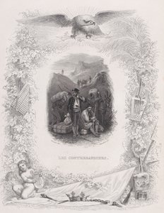 The Songs of Béranger'dan Kaçakçılar, 1829 by Melchior Peronard