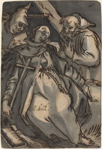Aziz Euphrosyne by Melchior Steidl after Abraham Bloemaert