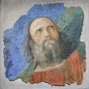 Havari'nin başı, yaklaşık 1480 (fresk) by Melozzo da Forli
