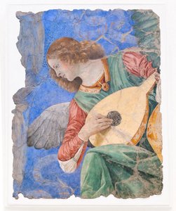 Müzik yapan melekler, 1480 civarı (fresk)