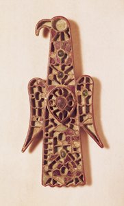 Kartal şekilli broş (metal ve emaye) by Merovingian