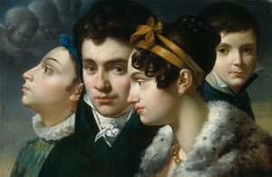Aile Portresi by Merry Joseph Blondel