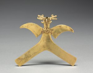 Kuş Kolye, c. 1000-1550 (dökme altın)