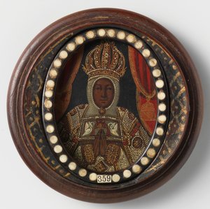 Kara Madonna, anonim, 1650-99 by Mexican School
