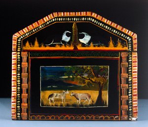 Sandık (vernikli ve boyalı ahşap) (394890 detayı) by Mexican School