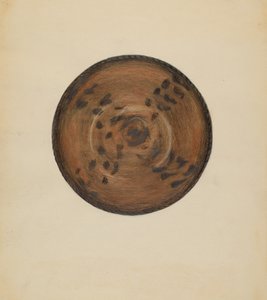 Pasta Tabağı, c. 1936. by Meyer Goldbaum