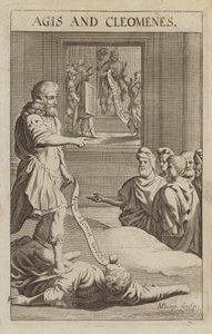 Agis IV ve Cleomenes III, Sparta kralları by Michael Burghers