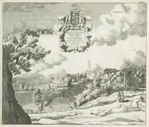 Prestwood Salonu: gravür, nd [1753-1827] by Michael Burghers