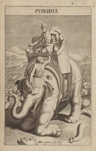 Pyrrhus, Yunan general ve devlet adamı by Michael Burghers