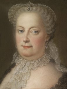 Avusturya İmparatoriçesi Maria Theresia'nın Portresi 1717-1780, 1762