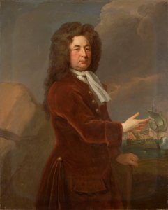 Tuğamiral Sir William Whetstone (ö.1711), 17. yüzyıl sonu-18. yüzyıl başı (tuval üzerine yağlıboya) by Michael Dahl