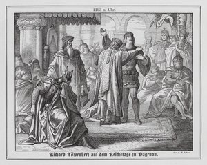 İngiltere Kralı I. Richard, Kutsal Roma İmparatoru 6. Henry