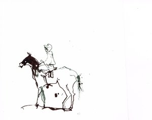 İsimsiz, 2018 (kağıt üzeri suluboya) by Michael Frith