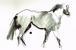 İsimsiz, 2018 (kağıt üzeri suluboya) by Michael Frith
