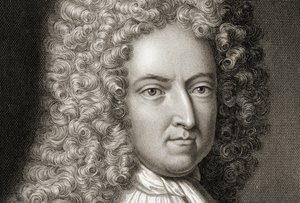 Daniel Defoe 1660-1731 Ayrıntı, 18. yüzyılın başları by Michael Vandergucht