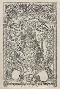 Nürnberg Chronicle: Amblem by Michael Wolgemut