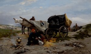 Yolculuktan Dinlenme by Michal Pawel Gorstkin-Wywiórski