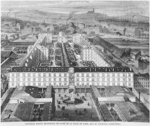 Şimdiki Hopital Fernand Widal, Paris, 
