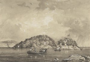 Kaledonya ve Craig Adaları by Michel Jean Cazabon