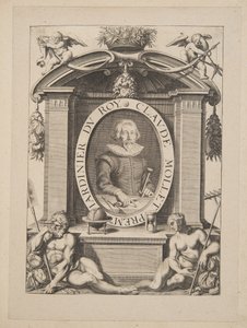 Claude Mollet, Theatre des Plans et Jardinages'den ilk Gardener of the Roy, pub.1652 (gravür)