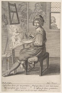 Bir Şövalede Ressam, 1620-67.