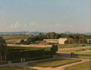 Villa Medici Bahçelerinin Görünümü Villa Medici
