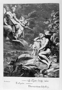 Ay ve Endymion, 1655 by Michel de Marolles