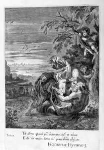 Eoss aşığı Tithonus, çekirgeye dönüştü, 1655