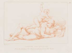 Samson ve Delilah (gravür)
