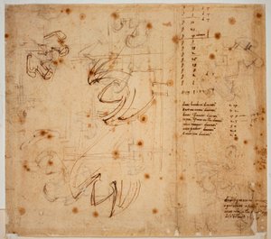 İmza Çalışmaları ve Sayımlar by Michelangelo Buonarroti
