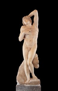 Tutsak, Ölen Köle olarak bilinir by Michelangelo Buonarroti