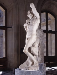 Tutsak, Ölen Köle olarak bilinir by Michelangelo Buonarroti