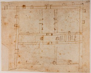 Ev planı by Michelangelo Buonarroti