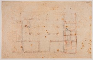 Ev planı by Michelangelo Buonarroti