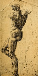 Çıplak çalışma; Michelangelo