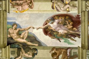 Sistine Şapeli Tavanı (1508-12): Adem