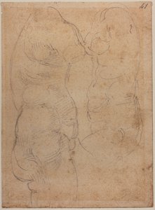 Antik bir Venüs üzerine iki çalışma by Michelangelo Buonarroti