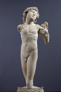 Genç okçu, c.1490 (mermer) by Michelangelo Buonarroti