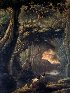 Coot avcılığı, Michelangelo delle Battaglie (1602-1660) olarak bilinen Michelangelo Cerquozzi tarafından, tuval üzerine yağlıboya, 67x51 cm.