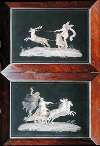 Altı alegorik sahneden ikisi (guaj) (ayrıca bkz. 228136)