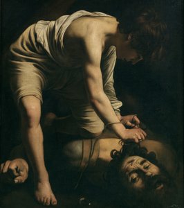 Goliath Başkanı ile David by Michelangelo Merisi Caravaggio