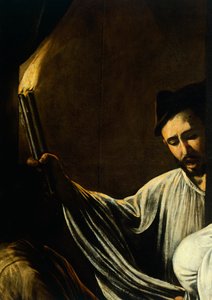 Elinde meşale tutan ve bir ölüyü gömen bir adam, Our Lady of Mercy veya Seven Act of Mercy