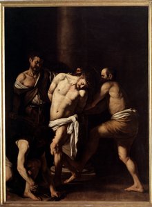 İsa'nın kırbaçlanması by Michelangelo Merisi da Caravaggio
